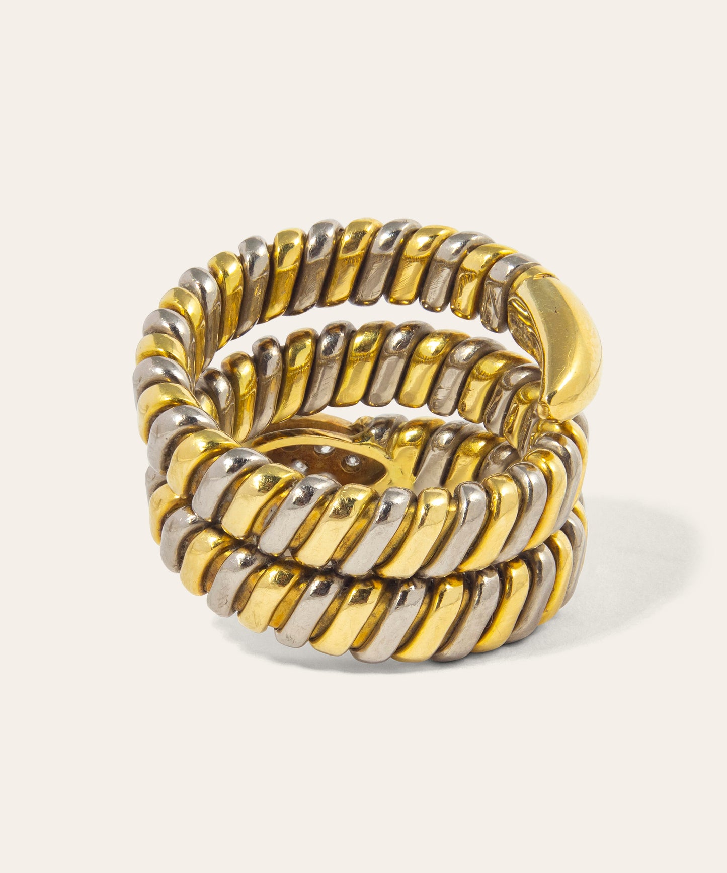 Vintage Tobogas Style Serpent Ring