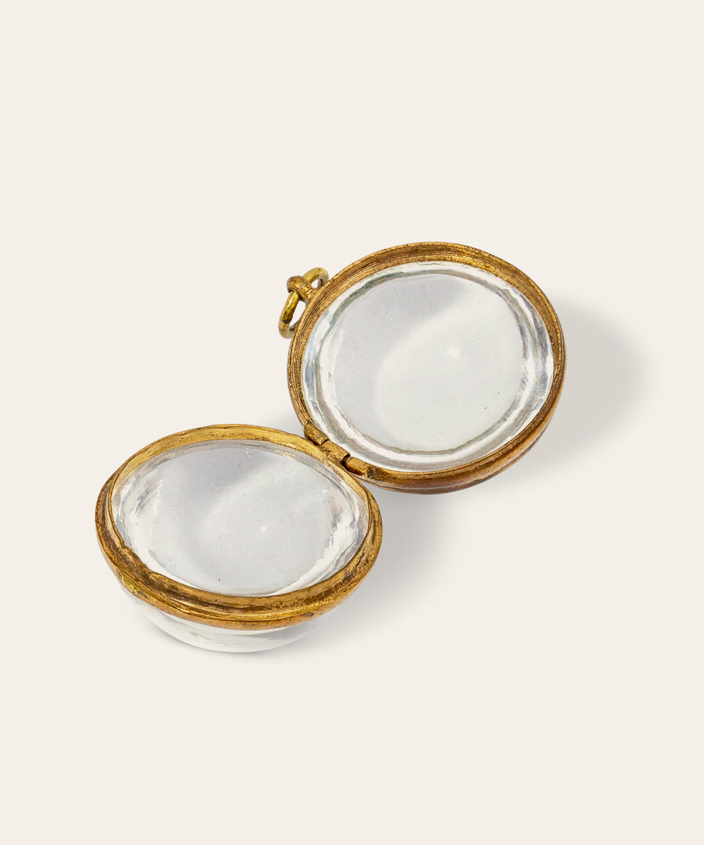 Antique Pool of Light Orb Locket
