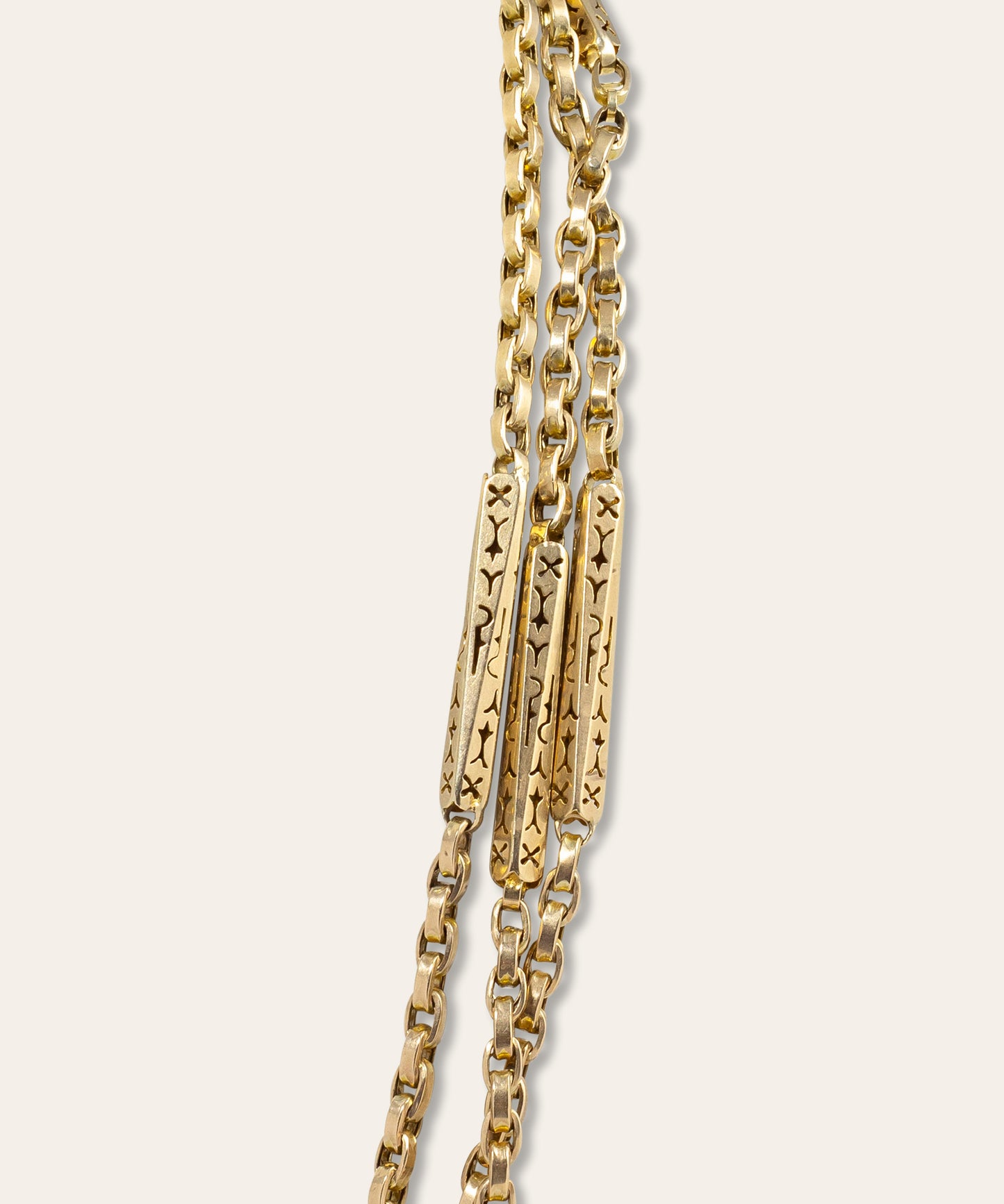 Victorian 9ct Gold Guard Chain