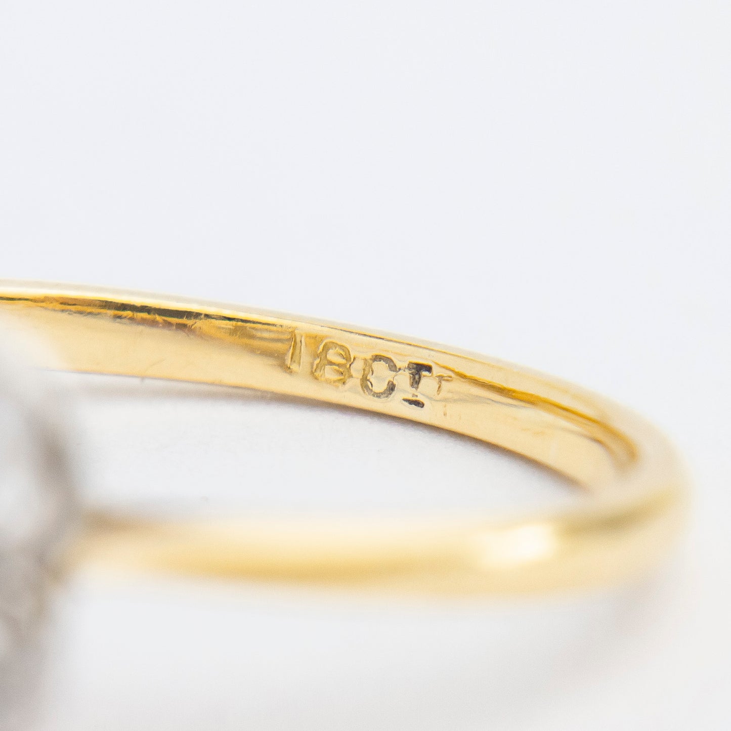 Antique Diamond Daisy Ring