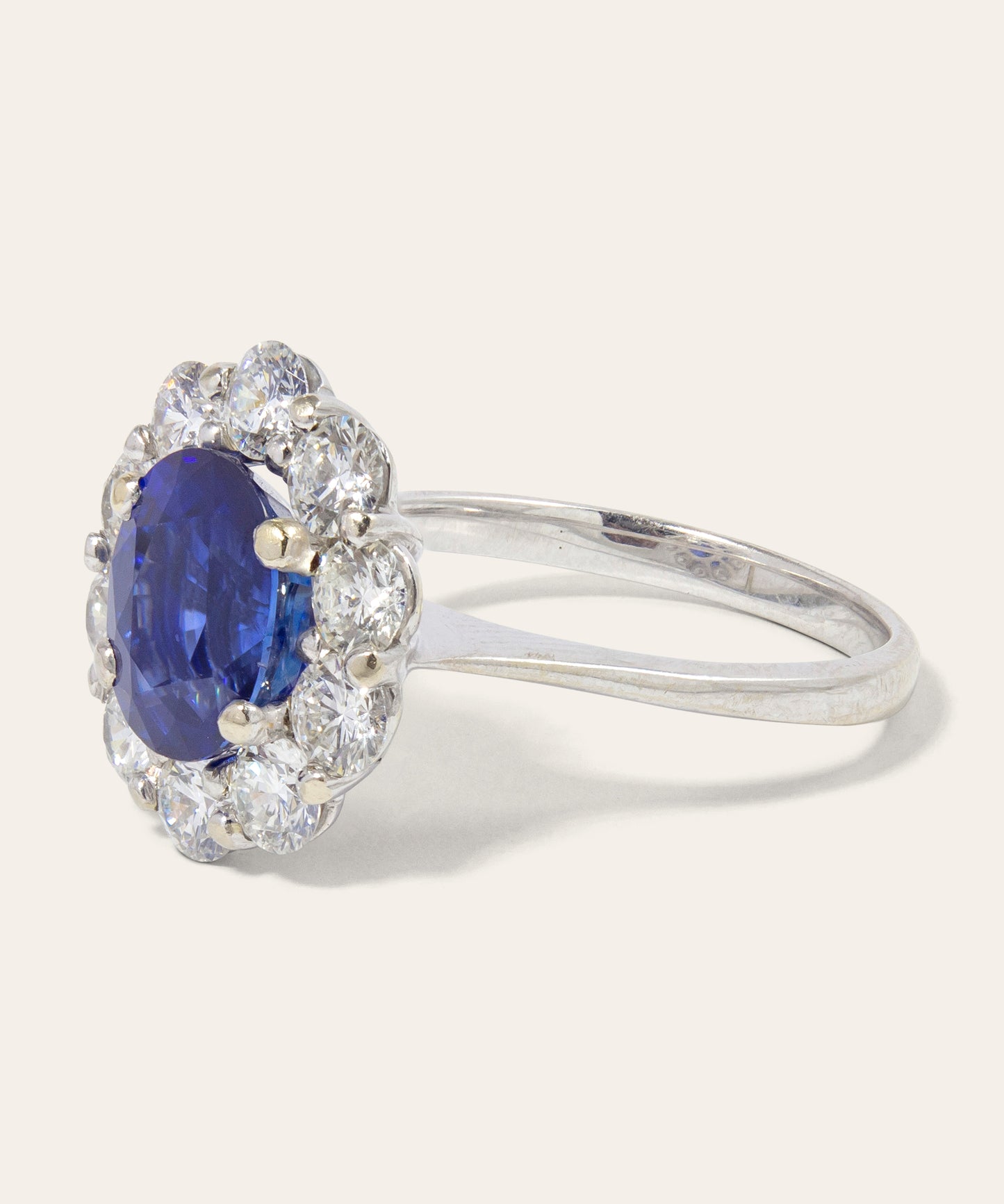 Sapphire and Diamond Ring