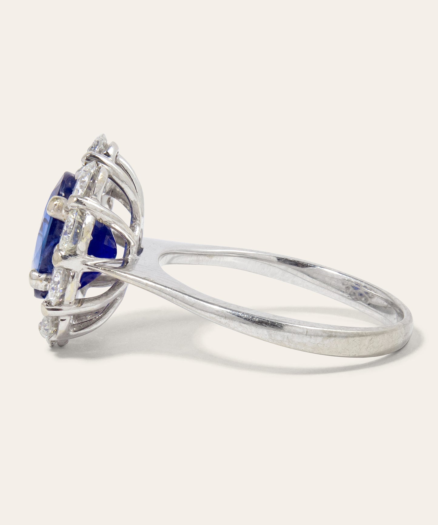 Sapphire and Diamond Ring