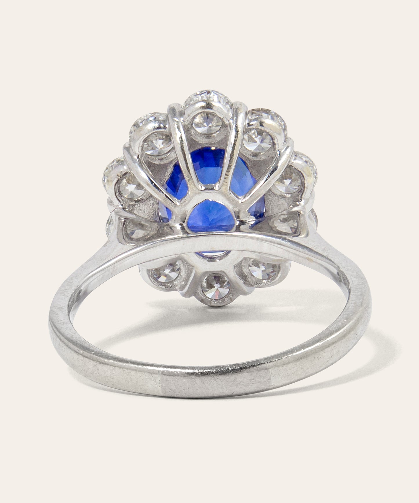 Sapphire and Diamond Ring