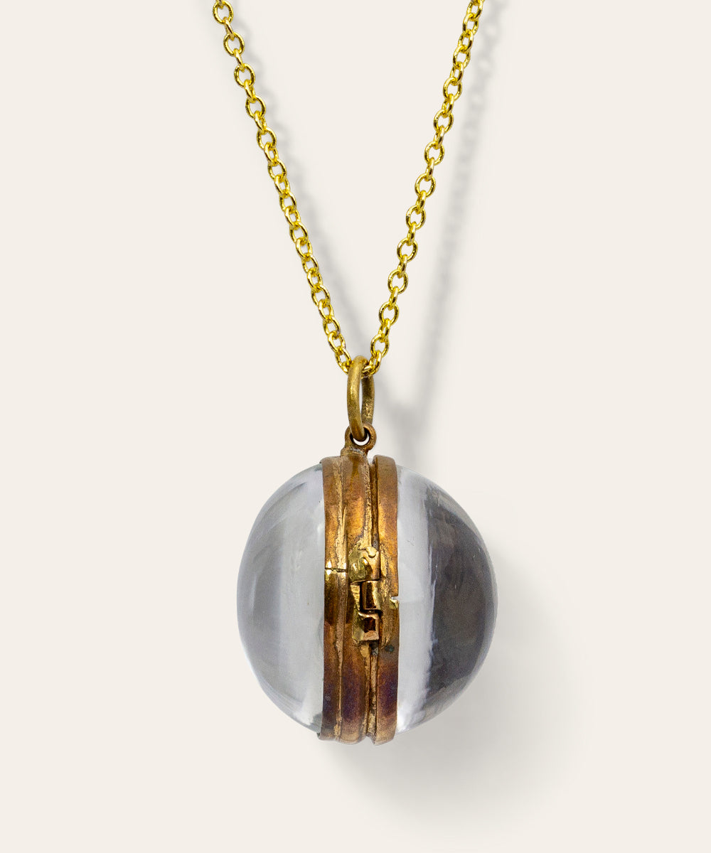 Antique Pool of Light Orb Locket