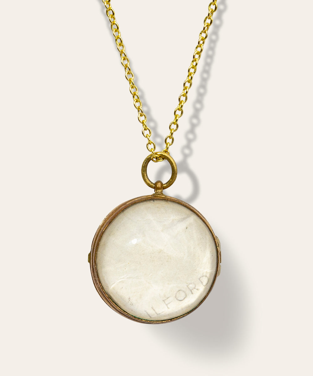 Antique Pool of Light Orb Locket