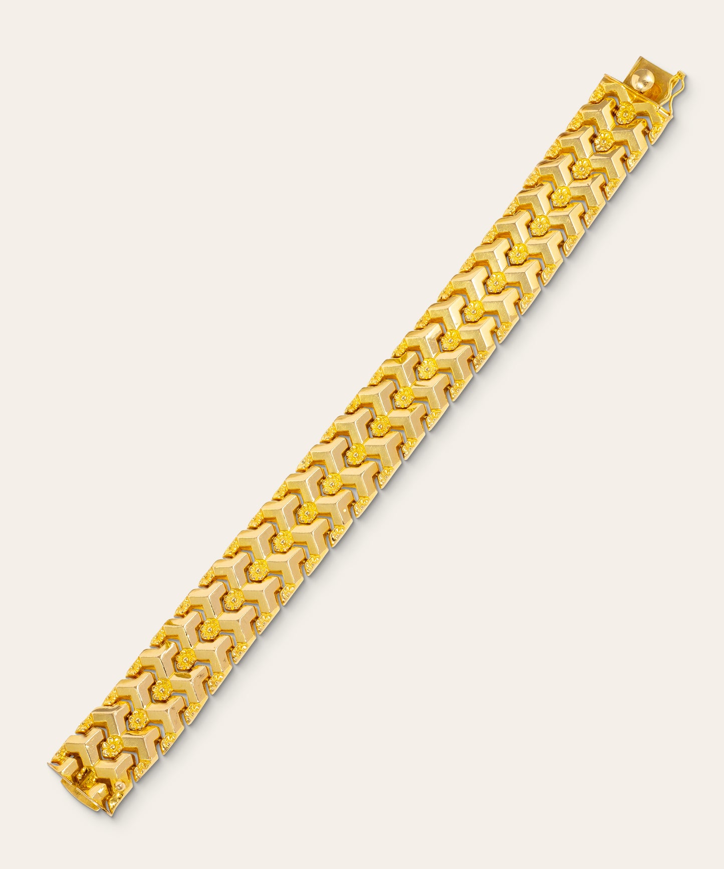 Retro Period 18ct Gold Bracelet