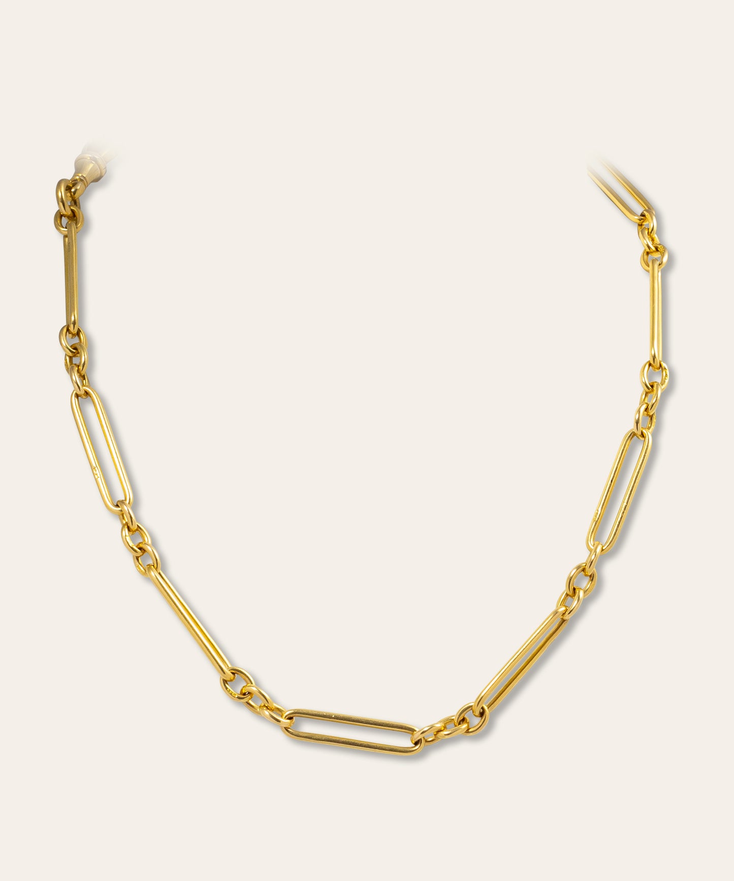 Vintage 18ct Yellow Gold Albert Chain