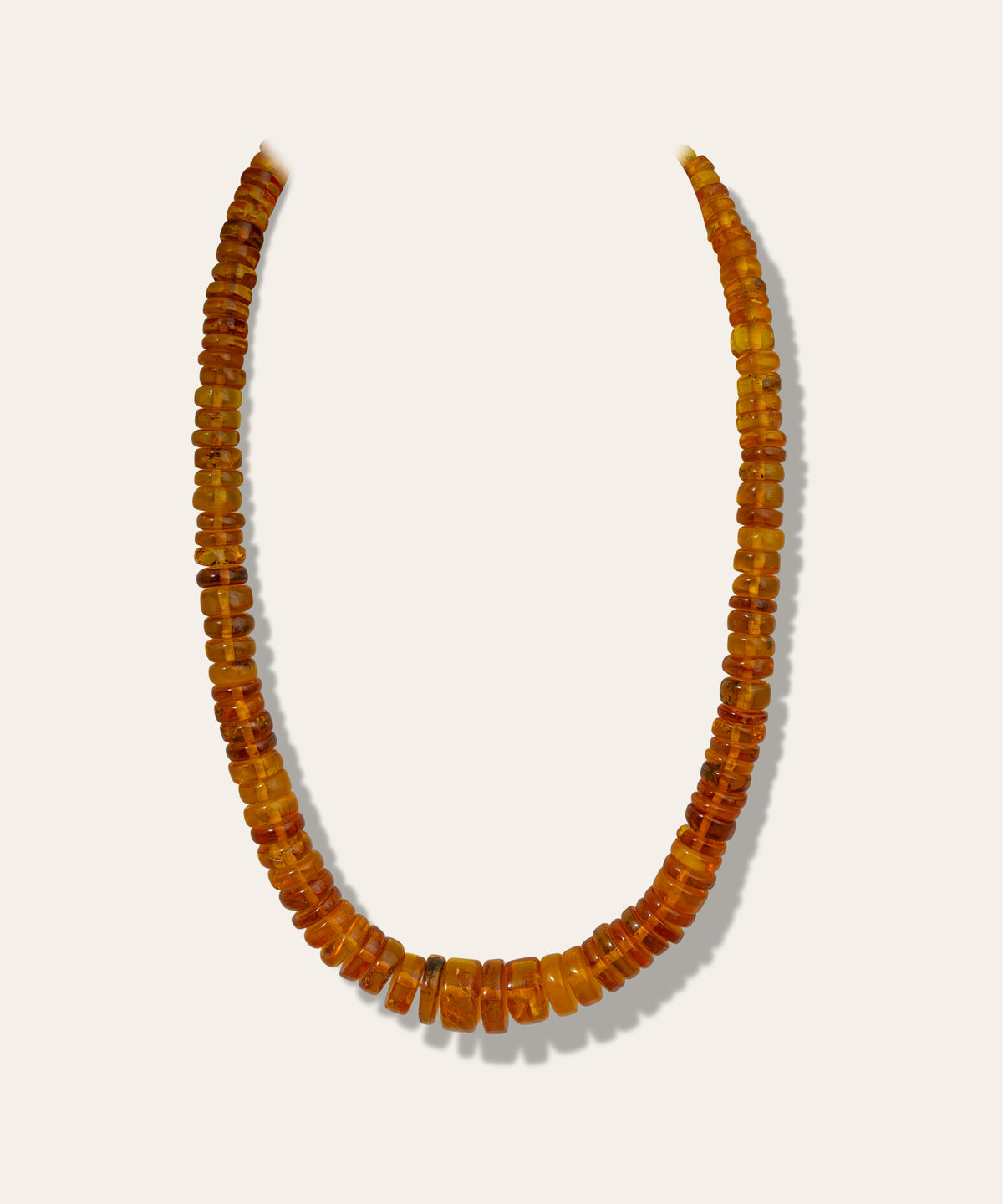 Vintage Baltic Amber Bead Necklace