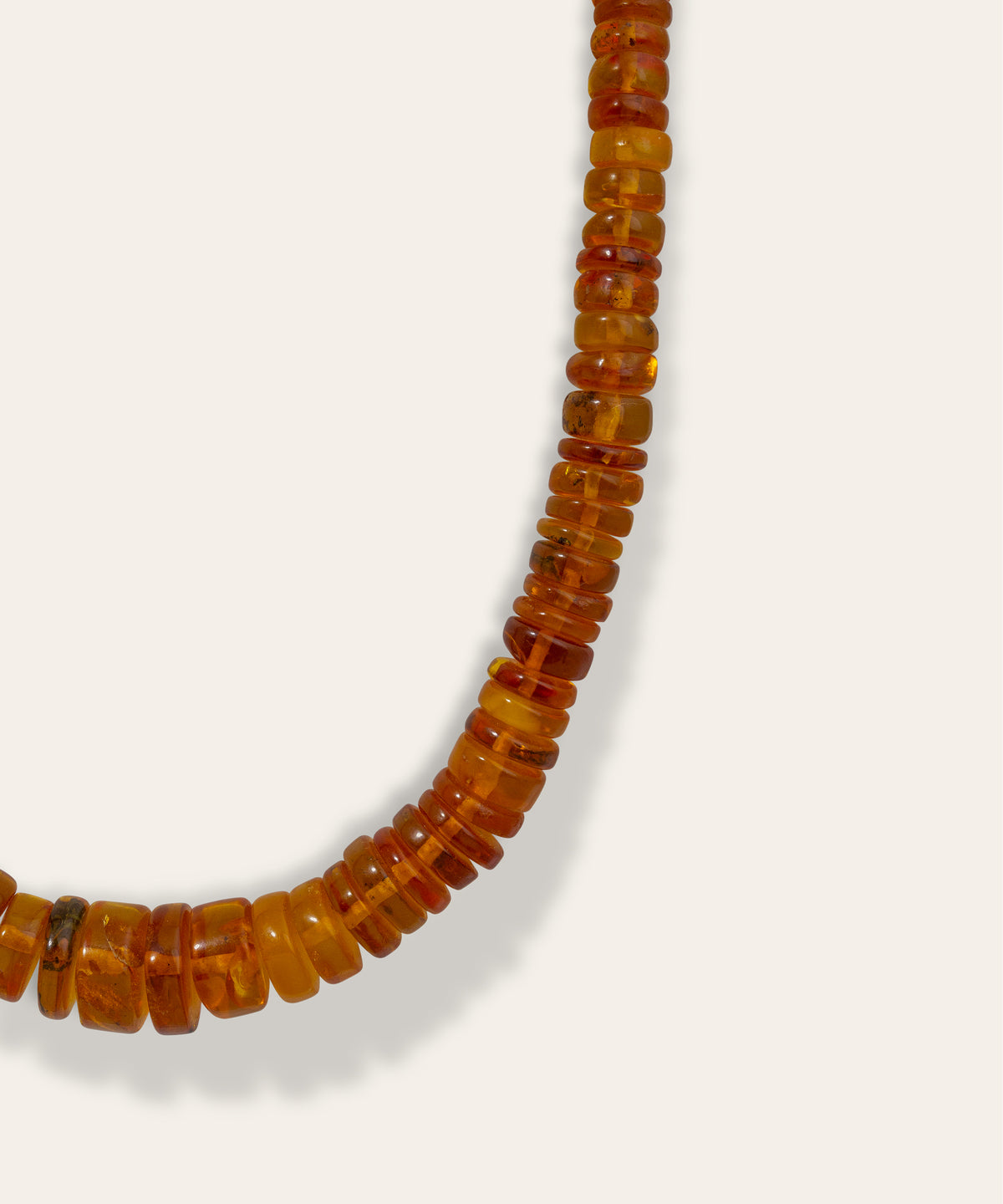 Vintage Baltic Amber Bead Necklace