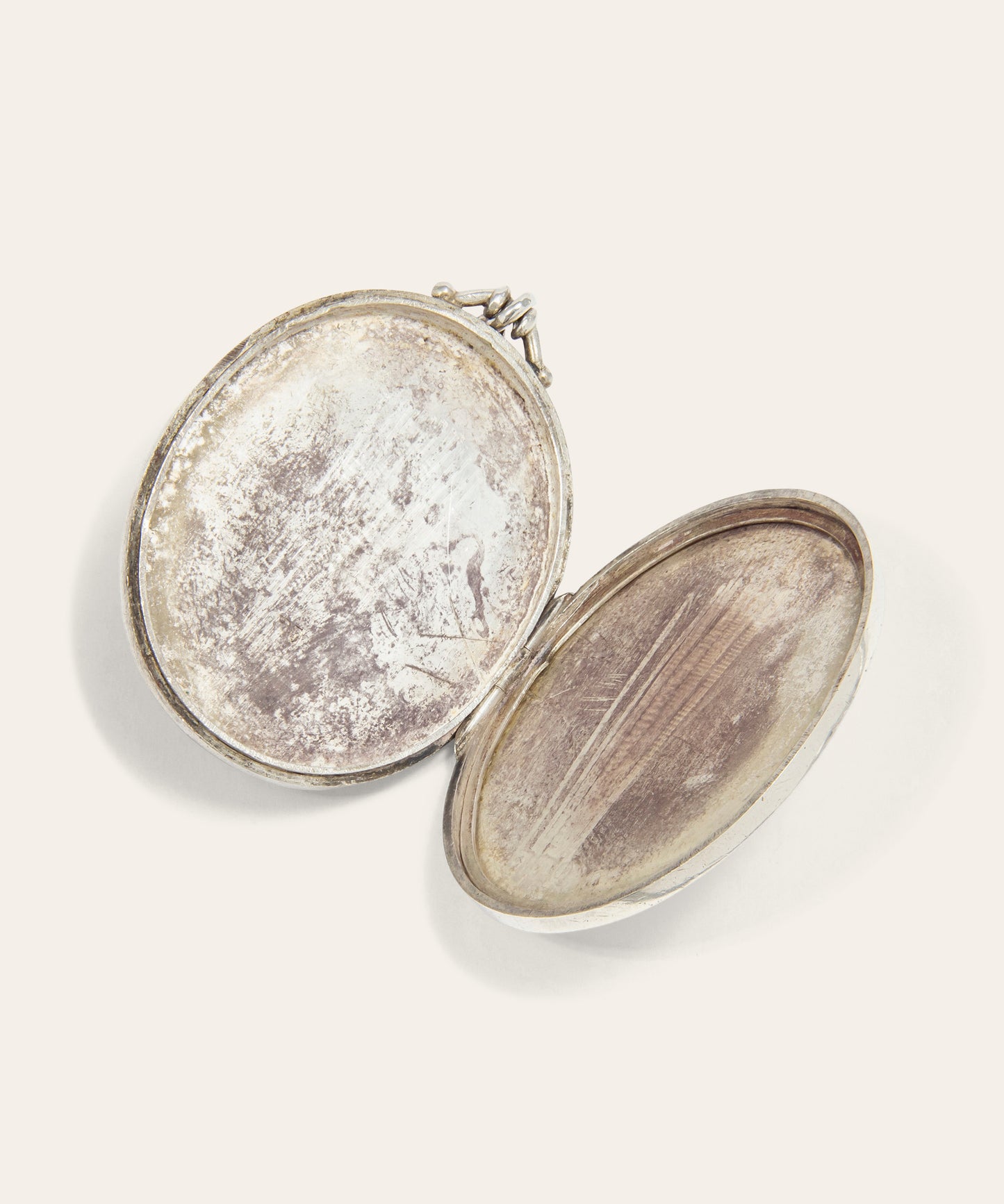Victorian Sterling Silver and Gilt Locket